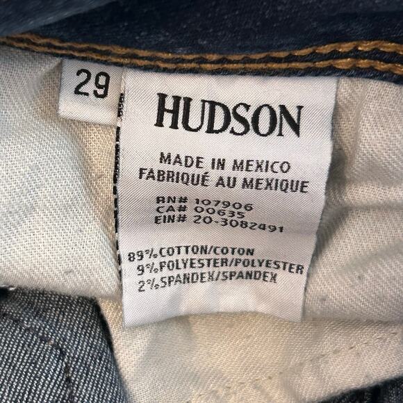 Hudson Colin Flap Skinny Jeans, Sz 29, Cut 13066-00 - Picture 7 of 10